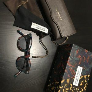 Authentic Oliver People's Limited Edition Gregory Peck & Alain Mikli Blue Tint